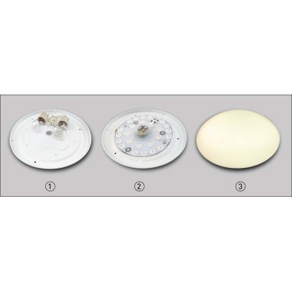 LED Magnetic module LED/12W/230V d. 12,5 cm 3000K