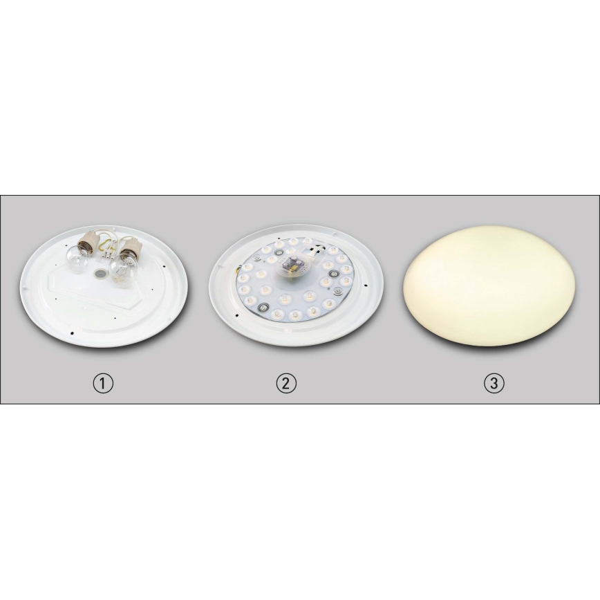 LED Magnetic module LED/12W/230V d. 12,5 cm 3000K