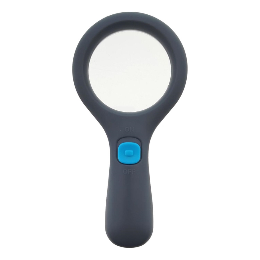 LED Magnifier 3×ZOOM with LED illumination/3W/2xAAA IP22