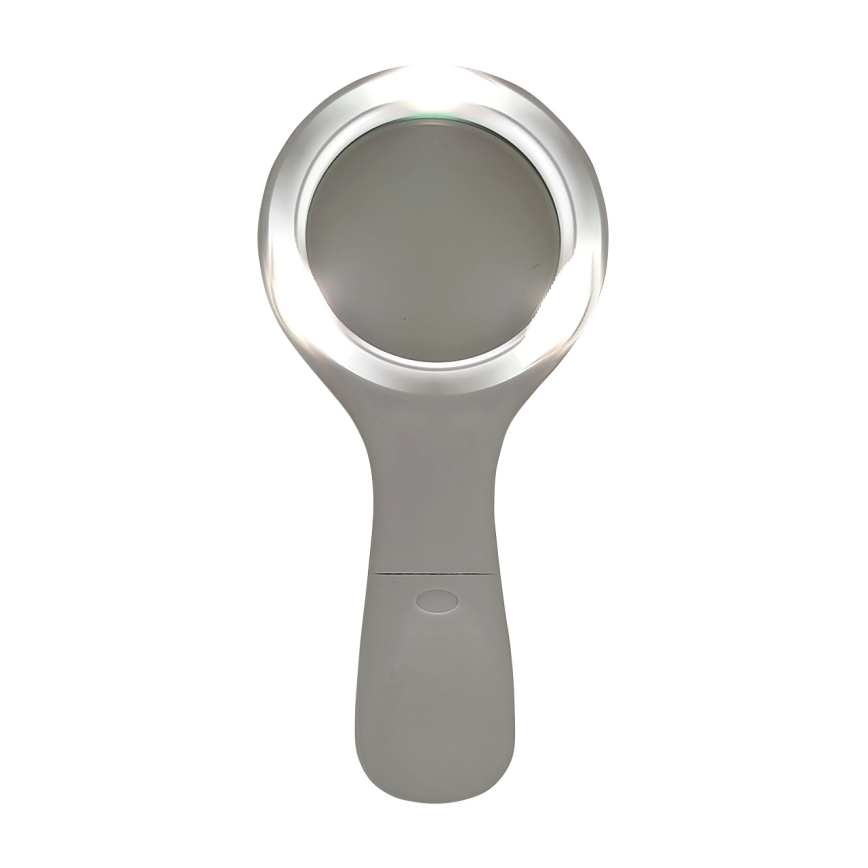 LED Magnifier 3×ZOOM with LED illumination/3W/2xAAA IP22