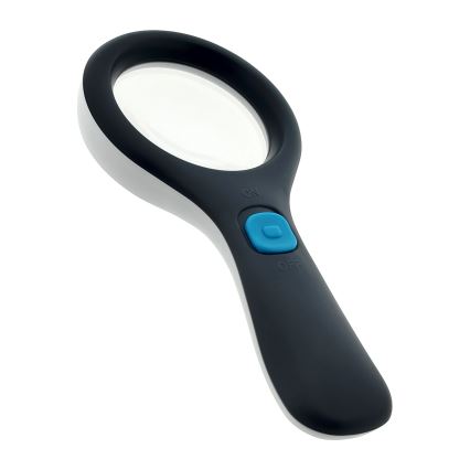 LED Magnifier 3×ZOOM with LED illumination/3W/2xAAA IP22