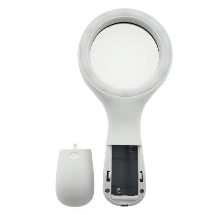 LED Magnifier 3×ZOOM with LED illumination/3W/2xAAA IP22