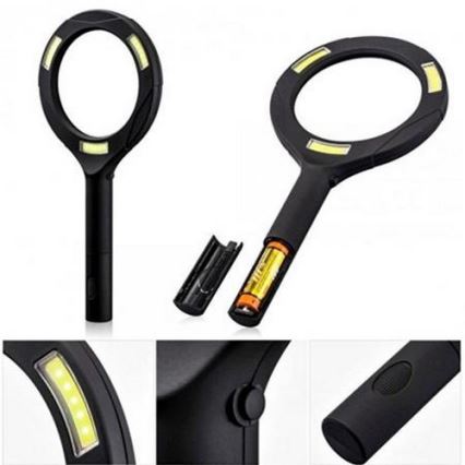 LED Magnifying glass 5×ZOOM with a backlit LED/3W IP44