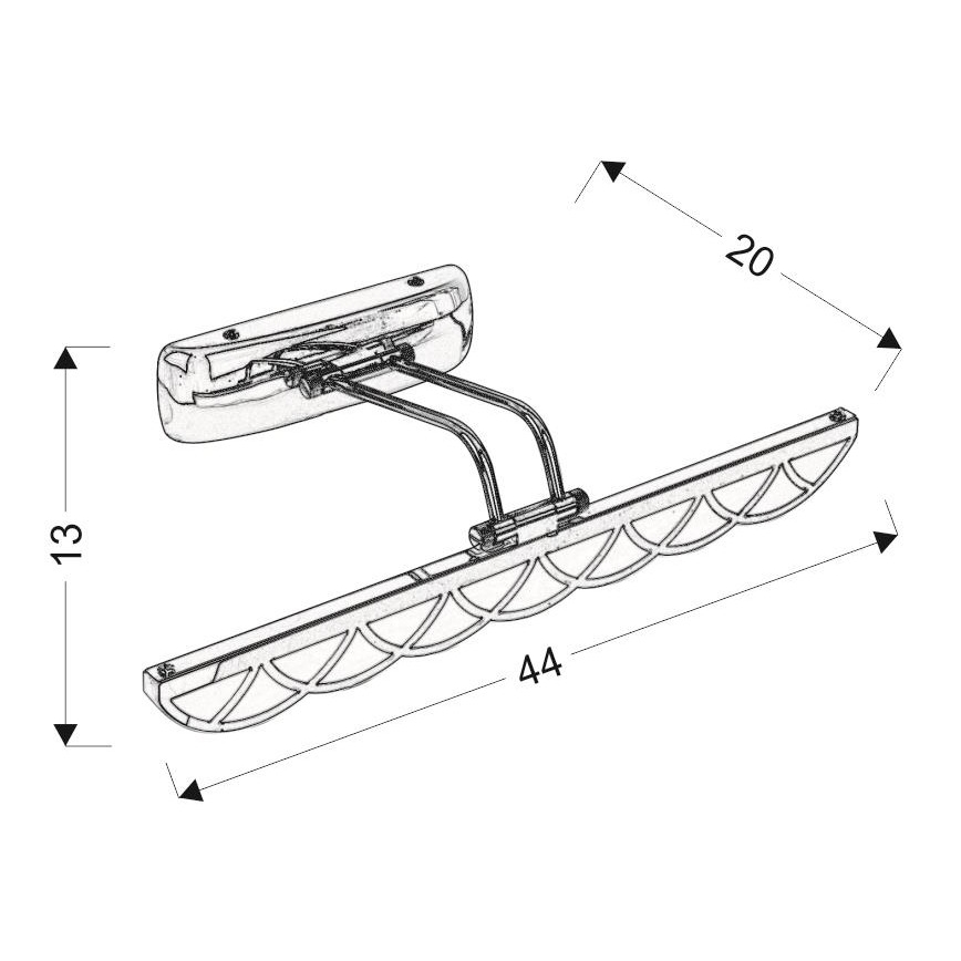 LED Mirror lighting MOVE LED/6W/230V