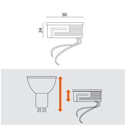 LED Module LED/6,5W/230V 6000K