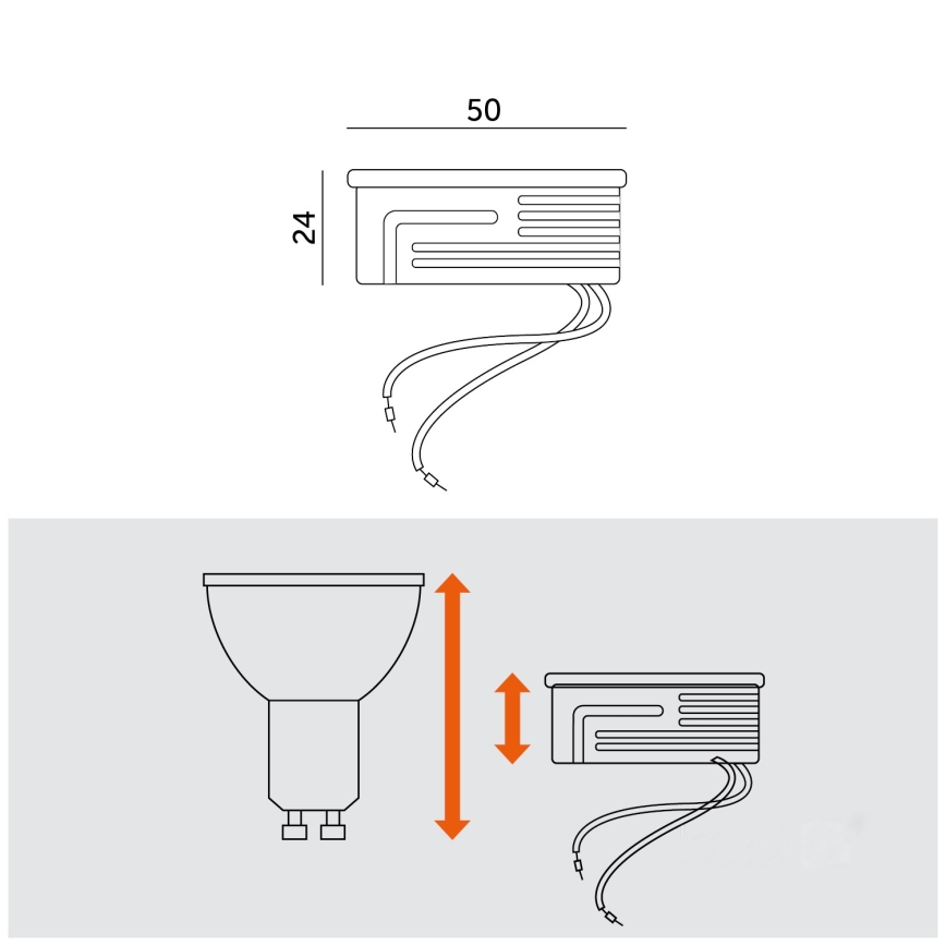 LED Module LED/6,5W/230V 6000K