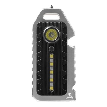 LED Multifunctional dimmable rechargeable flashlight LED/1W/5V IP44 400 mAh 50 lm