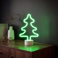 LED Neon Table Decoration LED/2W/3xAA USB Tree