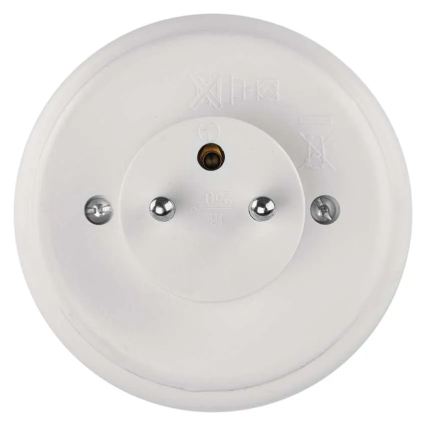 LED Night Light with Sensor and Integrated Outlet LED/0,3W/230V