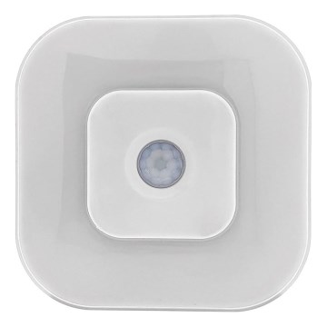 LED Night Light with Sensor LED/0.5W/4.5V 3xAAA White