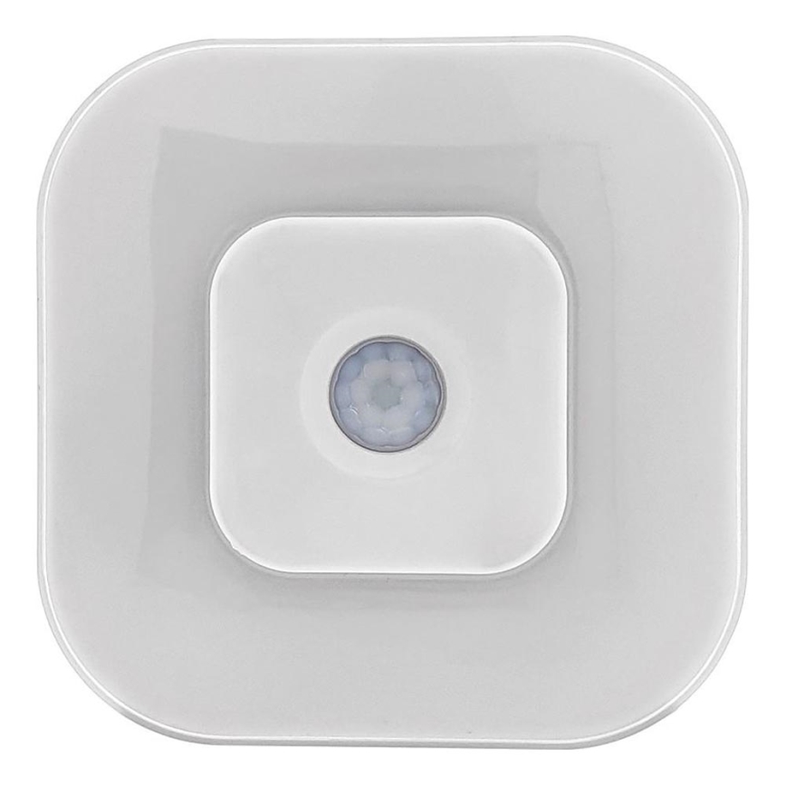 LED Night Light with Sensor LED/0.5W/4.5V 3xAAA White