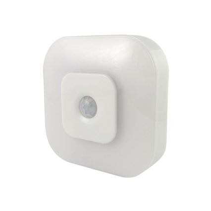LED Night Light with Sensor LED/0.5W/4.5V 3xAAA White