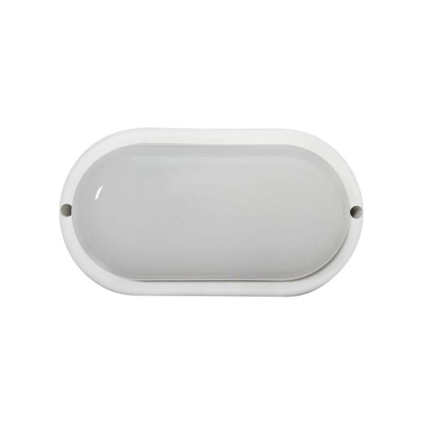 LED Outdoor Ceiling Light, 8W, 230V, 4200K, IP64, White