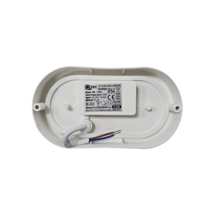 LED Outdoor Ceiling Light, 8W, 230V, 4200K, IP64, White
