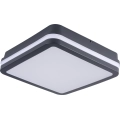LED Outdoor ceiling light BENO LED/12/18W/230V 3000/3500/4000K IP65 anthracite angular