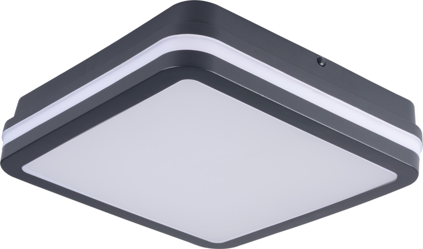 LED Outdoor ceiling light BENO LED/12/18W/230V 3000/3500/4000K IP65 anthracite angular