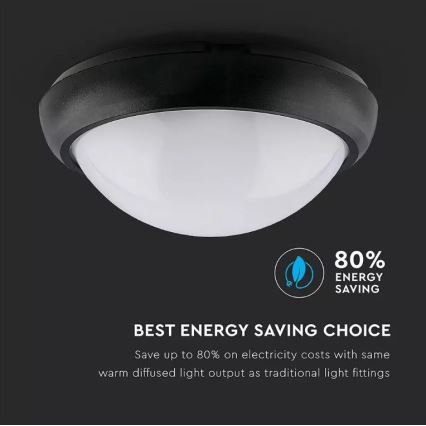 LED Outdoor ceiling light LED/12W/230V IP54