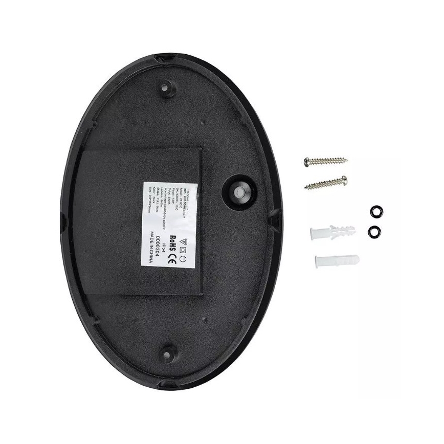 LED Outdoor ceiling light LED/12W/230V IP54