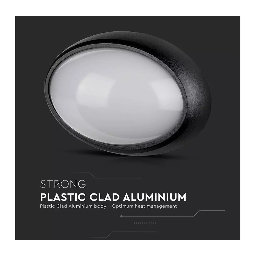 LED Outdoor ceiling light LED/12W/230V IP54