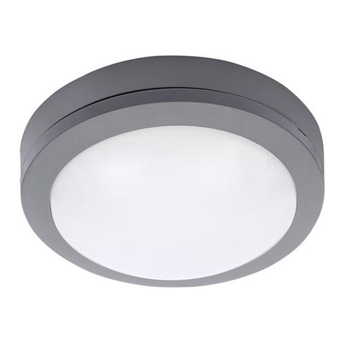 LED Outdoor ceiling light LED/13W/230V IP54 anthracite