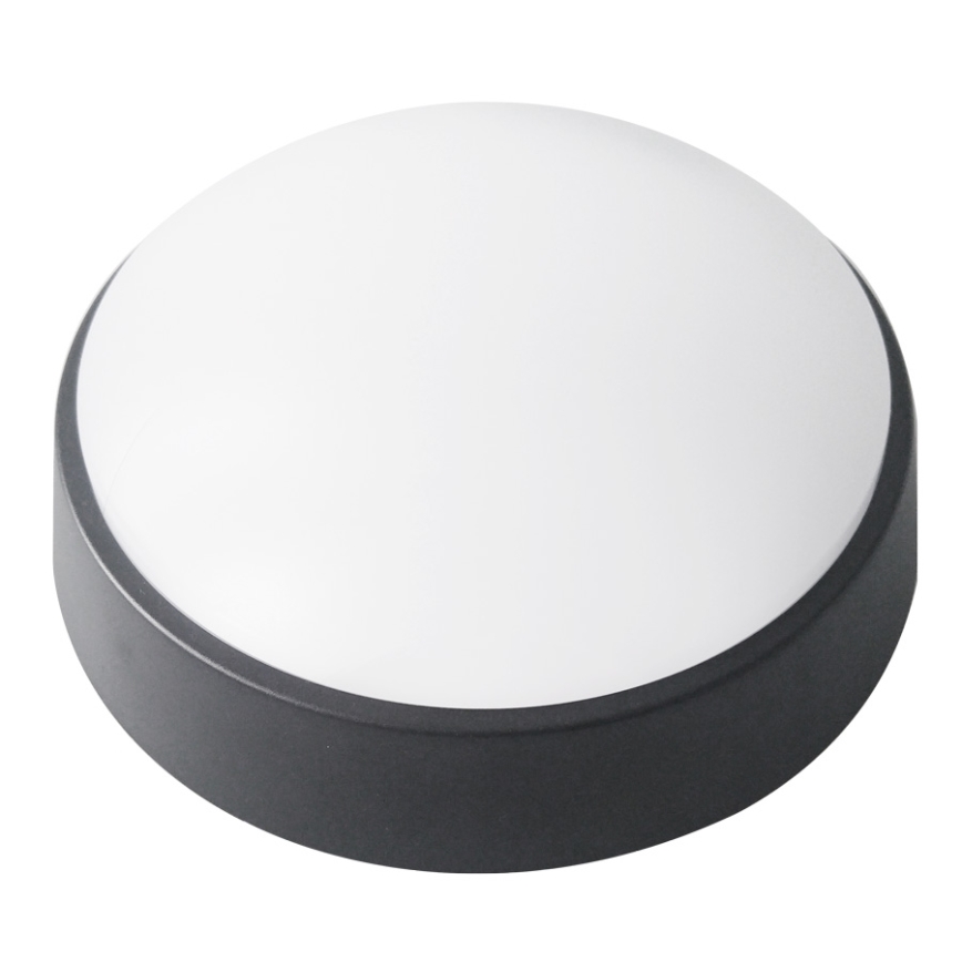 LED Outdoor ceiling light LED/14W/230V IP54 black