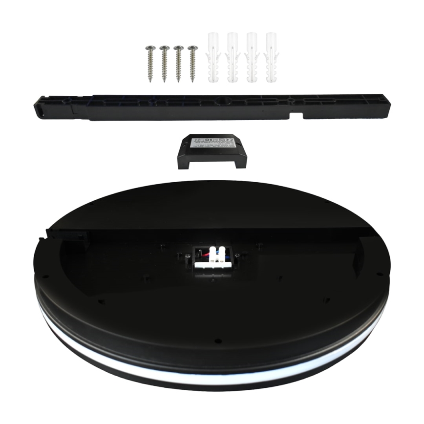 LED Outdoor ceiling light MARLON LED/36W/230V 4000K IP54 black