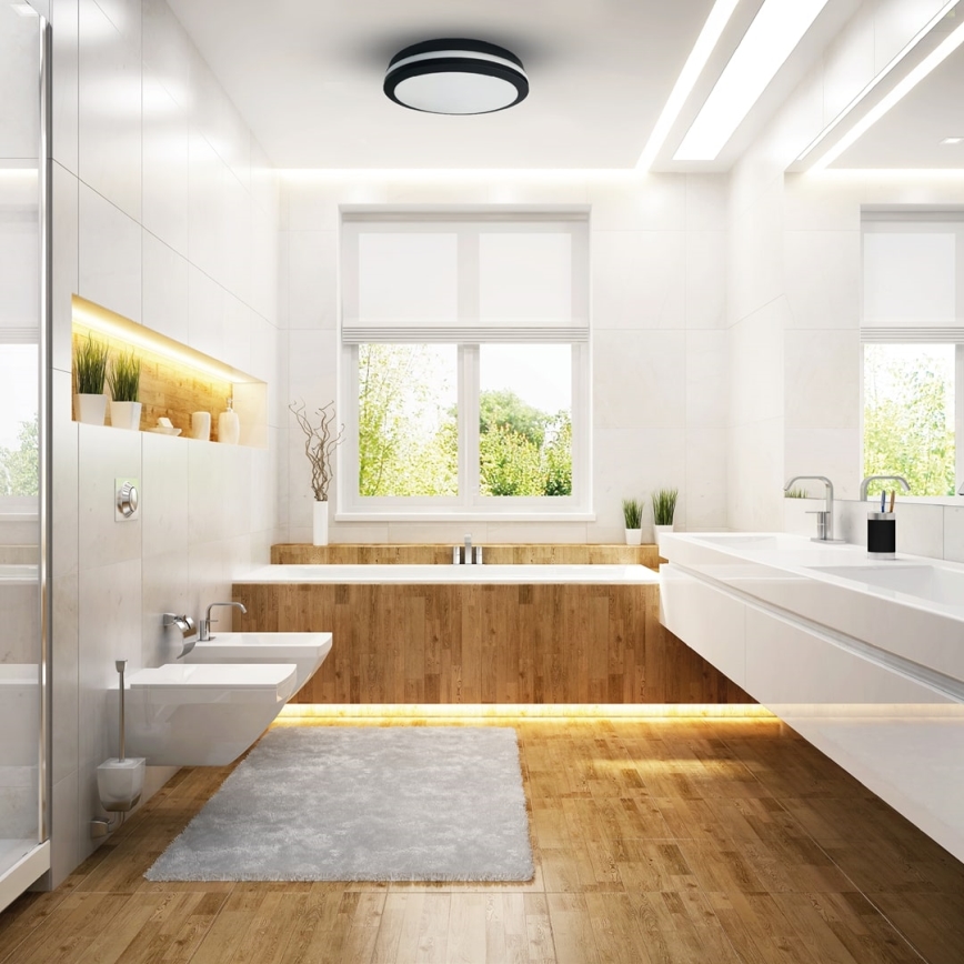LED Outdoor ceiling light MARLON LED/48W/230V 4000K IP54 black