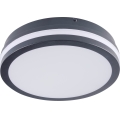 LED Outdoor ceiling light with motion sensor BENO LED/12/18W/230V 3000/3500/4000K IP65 anthracite round