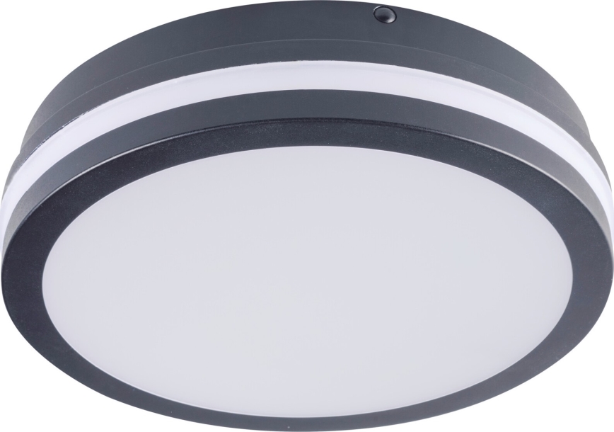 LED Outdoor ceiling light with motion sensor BENO LED/12/18W/230V 3000/3500/4000K IP65 anthracite round