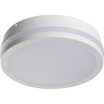 LED Outdoor ceiling light with motion sensor BENO LED/12/18W/230V 3000/3500/4000K IP65 white round
