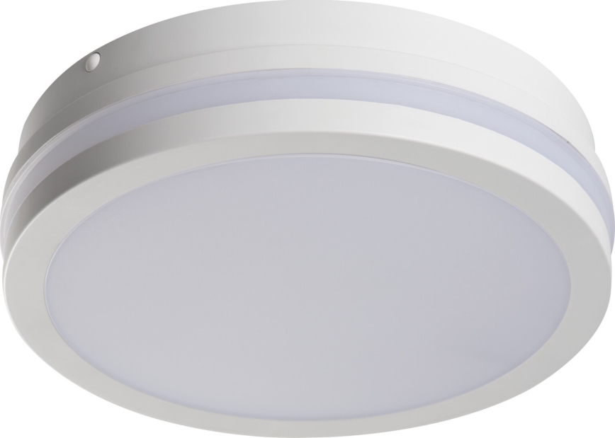 LED Outdoor ceiling light with motion sensor BENO LED/12/18W/230V 3000/3500/4000K IP65 white round
