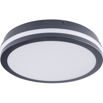 LED Outdoor ceiling light with motion sensor BENO LED/24/30W/230V 3000/3500/4000K IP65 anthracite round