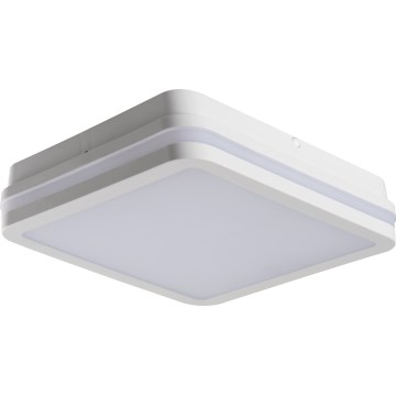 LED Outdoor ceiling light with motion sensor BENO LED/24/30W/230V 3000/3500/4000K IP65 white angular