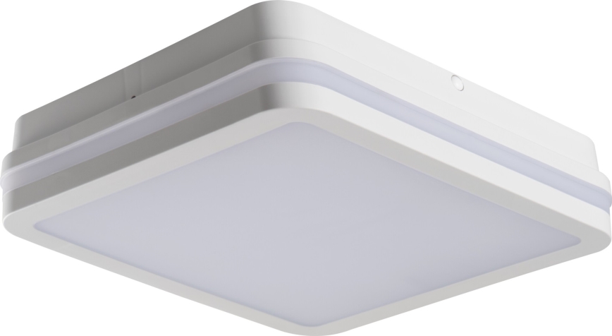 LED Outdoor ceiling light with motion sensor BENO LED/24/30W/230V 3000/3500/4000K IP65 white angular