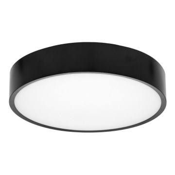 LED Outdoor ceiling light with sensor MARTIN LED/25W/230V 3000/4000K d. 35 cm IP65 black