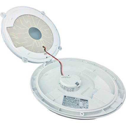 LED Outdoor ceiling light with sensor RENO LED/16W/230V IP66 white