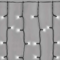 LED Outdoor Christmas chain 100xLED/1x2m IP44 cool white