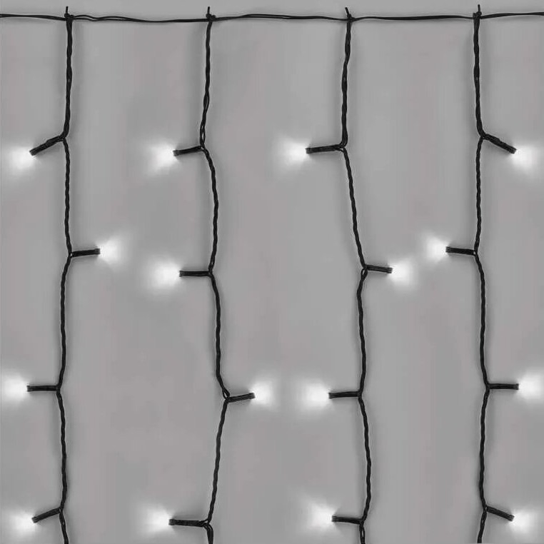 LED Outdoor Christmas chain 100xLED/1x2m IP44 cool white