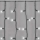 LED Outdoor Christmas chain 100xLED/1x2m IP44 cool white