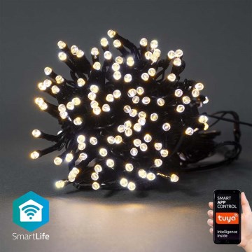 LED Outdoor Christmas chain 100xLED/8 functions 15m IP65 Wi-Fi Tuya warm white