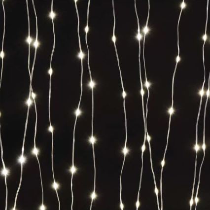 LED Outdoor Christmas chain 180xLED/8 functions 6,7 m IP44 warm white