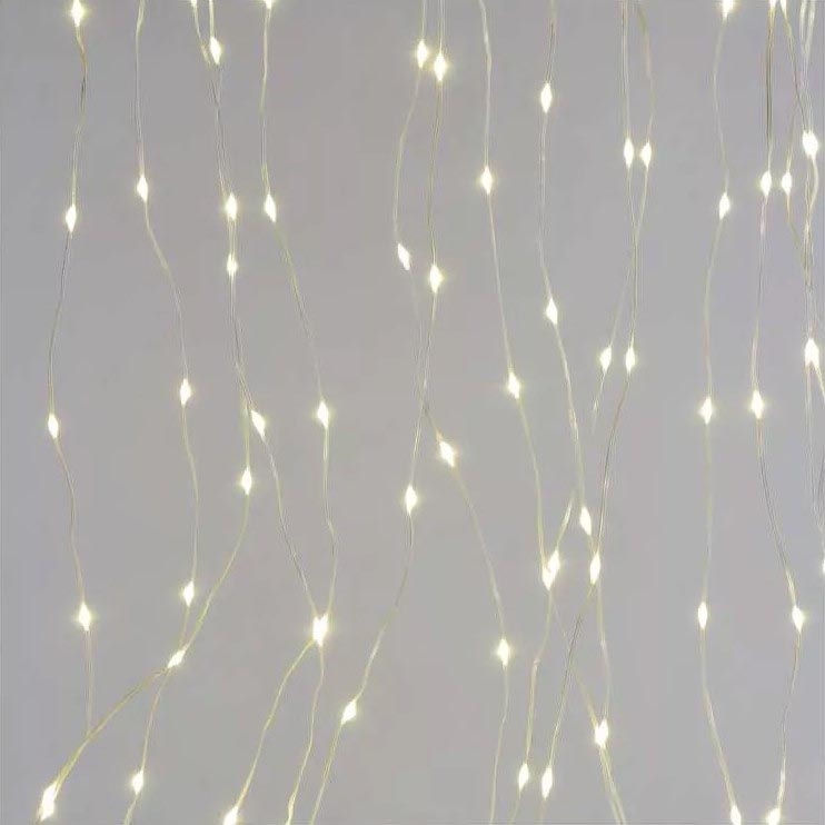 LED Outdoor Christmas chain 240xLED/8 functions 6,7 m IP44 warm white