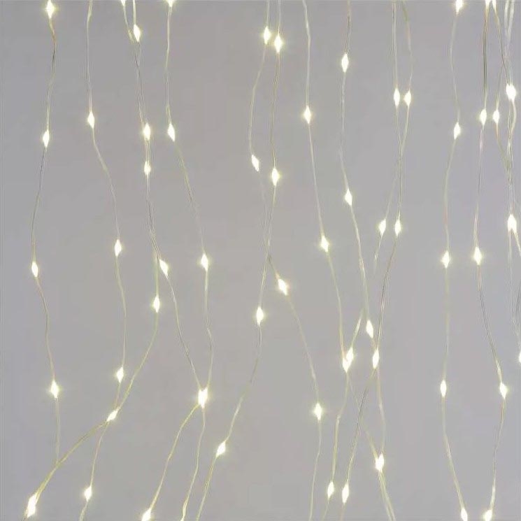 LED Outdoor Christmas chain 400xLED/8 functions 7,9 m IP44 warm white