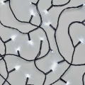 LED Outdoor Christmas chain 50xLED/5m IP44 cool white