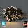 LED Outdoor Christmas chain 50xLED/8 functions 10m IP65 Wi-Fi Tuya warm white