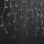 LED Outdoor Christmas curtain 180xLED/7 functions 10,9m IP44 cool white