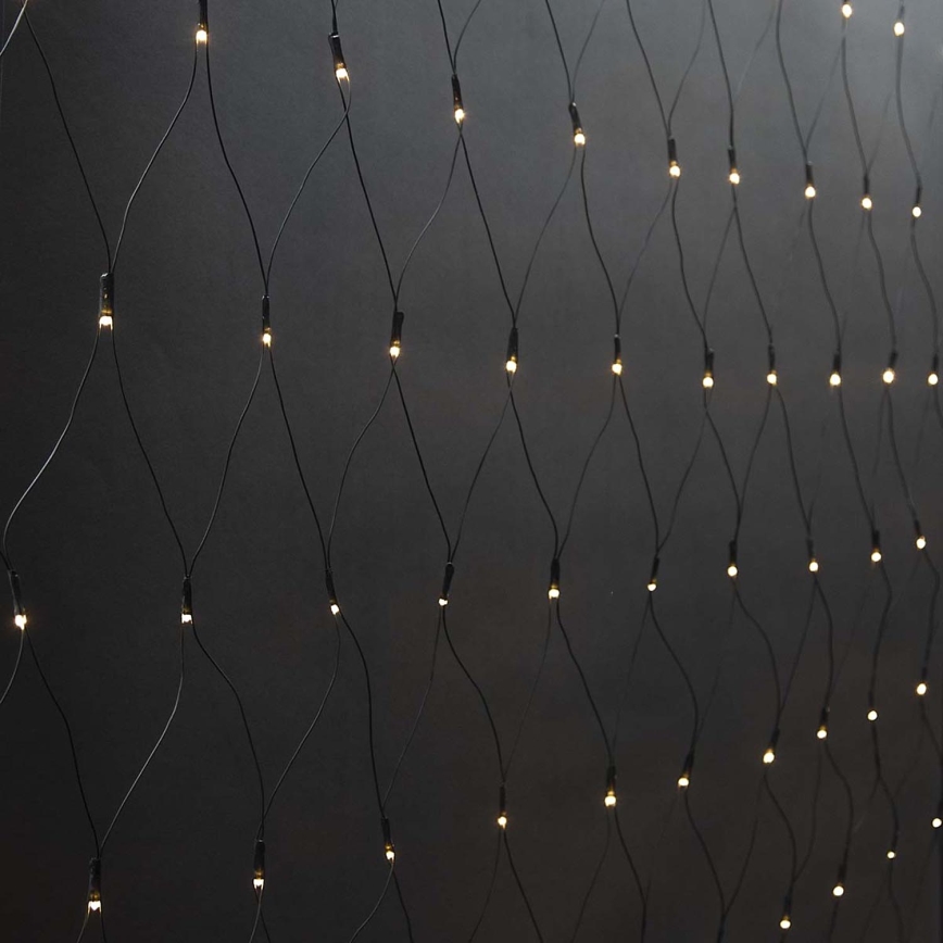 LED Outdoor Christmas curtain 320xLED/7 functions 6m IP44 warm white
