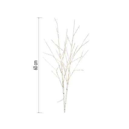 LED Outdoor Christmas Decoration 100 LEDs/3xAA Warm White IP44