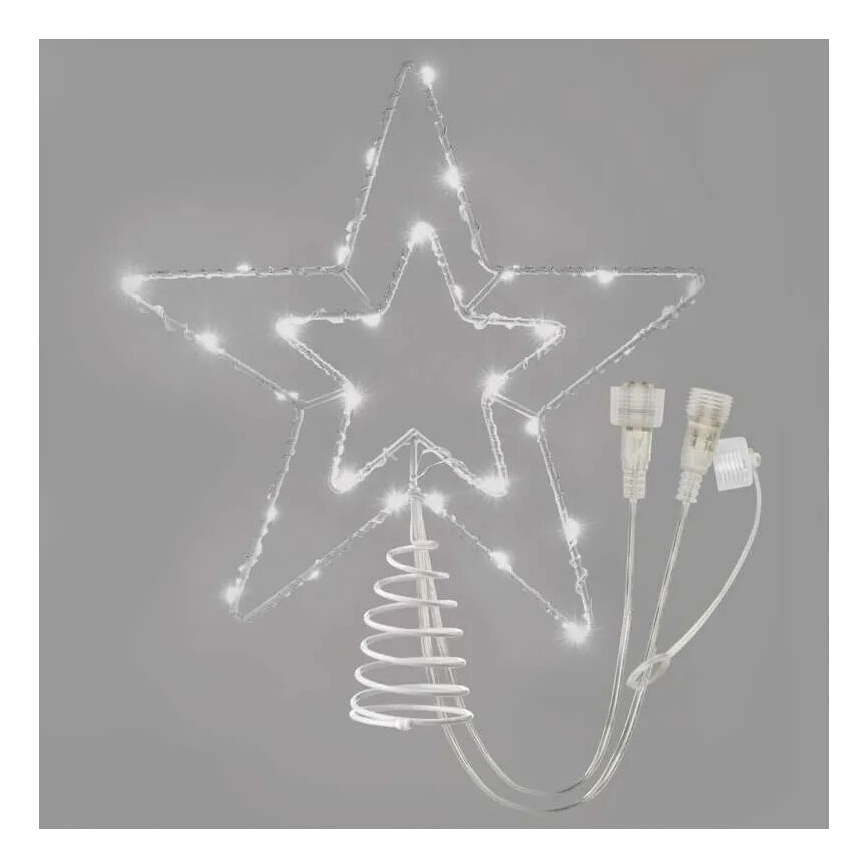 LED Outdoor Christmas decoration 30xLED/4W/30V IP44 cool white