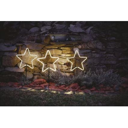 LED Outdoor Christmas decoration 402xLED/3,6W/4,5/230V IP44 warm white